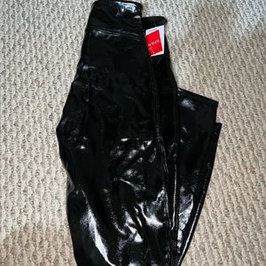 SPANX leather leggings. Brand new with tags. I just missed the return window.
